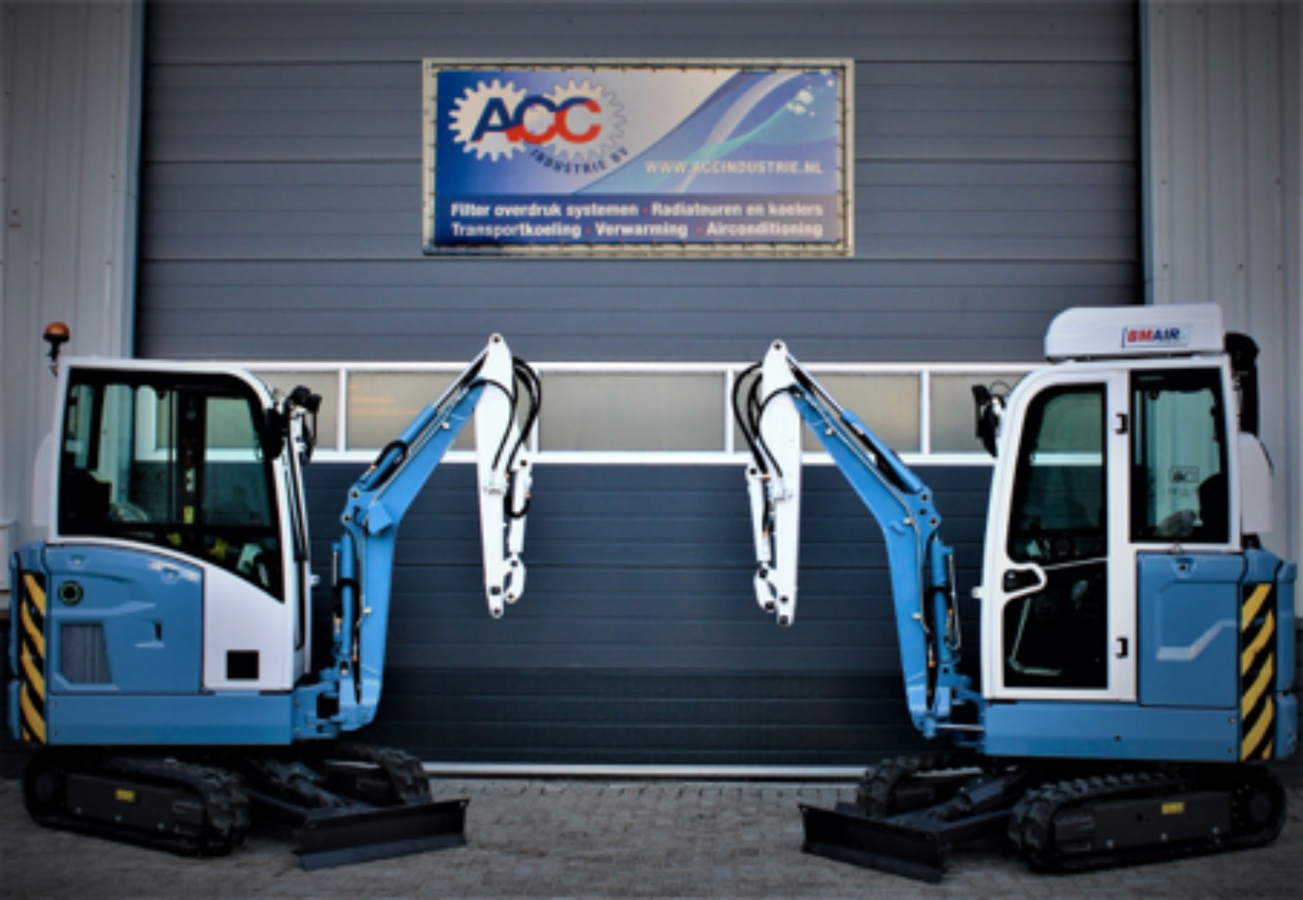 minigravers met airco ACC Industrie Oudewater