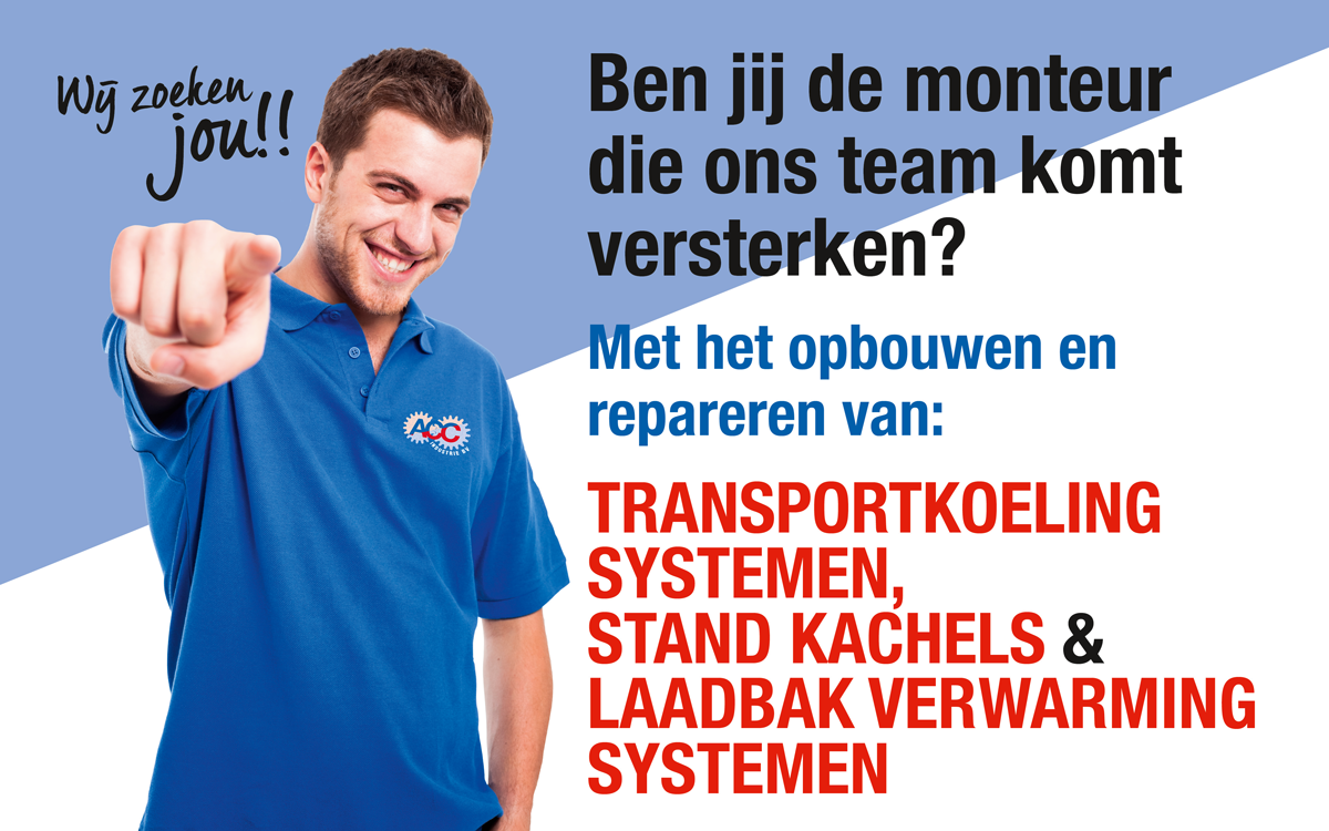 Illustratie vacature TRANSPORTKOELING