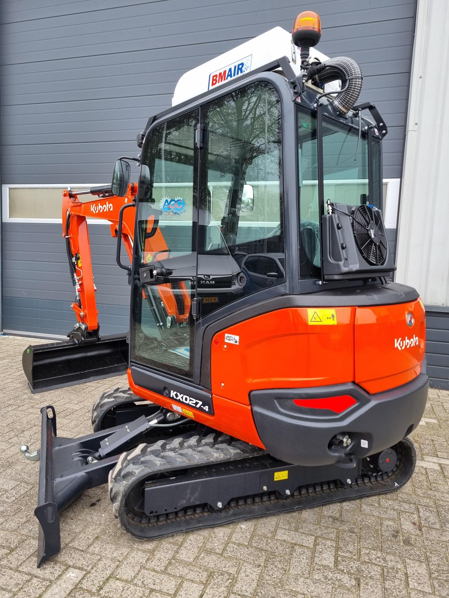 Kubota acc airco filteroverdruksysteem